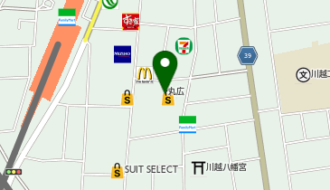 MACKINTOSH LONDON(マッキントッシュ ロンドン) 丸広百貨店川越店の地図画像