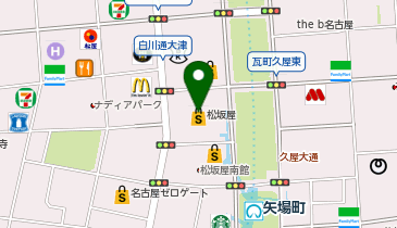 MACKINTOSH LONDON(マッキントッシュ ロンドン) 松坂屋名古屋店の地図画像