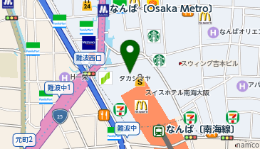 MACKINTOSH LONDON(マッキントッシュ ロンドン) 高島屋大阪店の地図画像