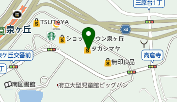 MACKINTOSH LONDON(マッキントッシュ ロンドン) 高島屋泉北店の地図画像