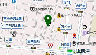 B-SIDE LABEL(ビーサイドレーベル) 名古屋SHOPの地図画像