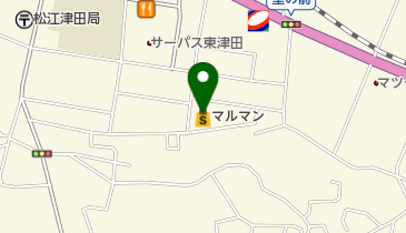 マルマン 津田店の地図画像