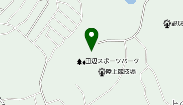 田辺スポーツパーク体育館の地図画像