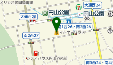 マックスバリュ マルヤマクラス店の地図画像