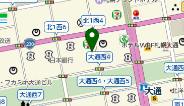 公益財団法人 北海道文化財団の地図画像