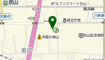 united oak(ユナイテド オーク)美沢店の地図画像