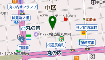 アンジュ 名古屋店の地図画像