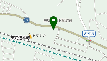 オーギヤ二川店の地図画像