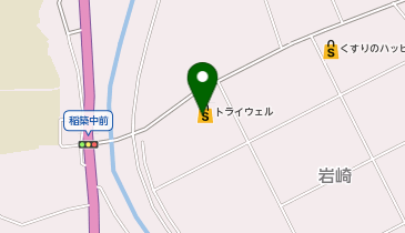 TRIWEL(トライウェル) 稲築店の地図画像
