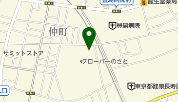 クローバーのさと イムスケア カウピリ板橋の地図画像