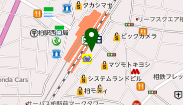 障害者就業・生活支援センター ビック・ハート柏の地図画像