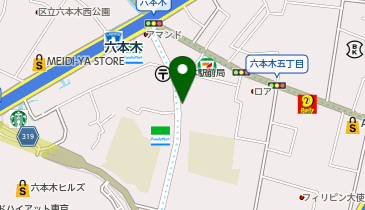 hiromiyoshii roppongiの地図画像