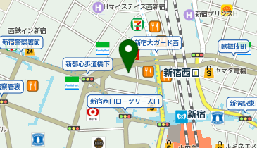 VOAT (ヴォーカルアカデミーオブ東京) 新宿校の地図画像