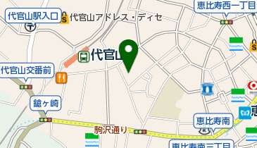 LIFE with BICYCLE Daikanyama(ライフ ウィズ バイシクル ダイカンヤマ)の地図画像