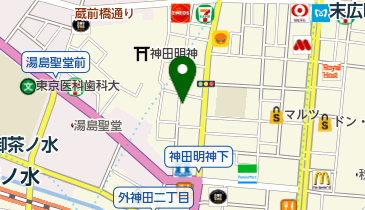 シューティングレンジ TARGET-1(ターゲットワン) 秋葉原店の地図画像