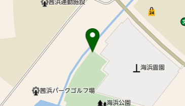 習志野市海浜霊園の地図画像