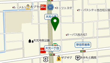 カヌレ専門店gateau mu^r(ガトーミュール)の地図画像