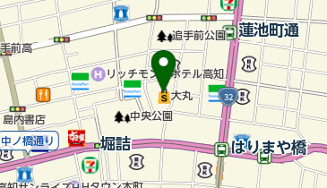 TSURUYA(つるや) 大丸店 レディースの地図画像