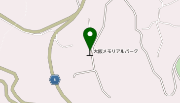 大阪メモリアルパークの地図画像