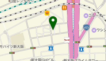鳥いってつ 新大阪店の地図画像