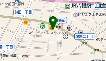 さわらびガーデンモール八幡一番街の地図画像