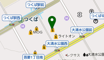 タクミ不動産 つくば駅前店の地図画像