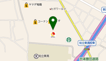 カブリ ギャラリエアピタ知立店の地図画像