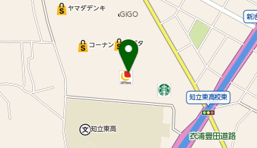 サンエトワール 知立店の地図画像