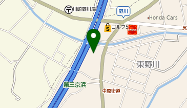 吉兆 川崎野川店の地図画像