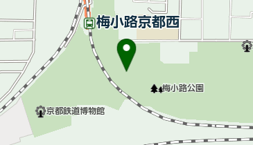 京野菜レストラン梅小路公園の地図画像