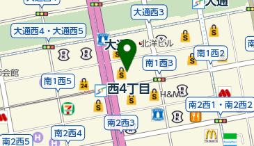 たもかみ 札幌三越店の地図画像