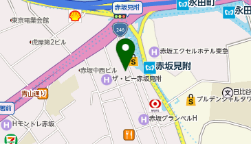 エスパス日拓 赤坂見附駅前新館の地図画像