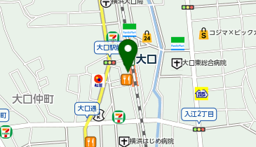 もみほぐし処こリトル 大口店の地図画像