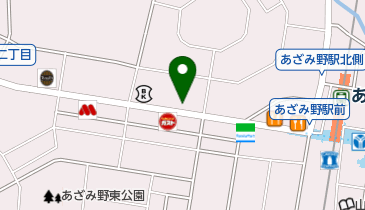 あざみ野若草の地図画像