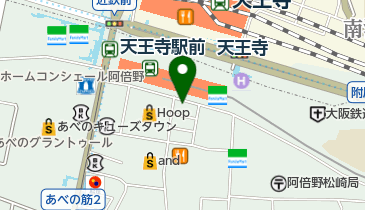 Lee Twice(リートゥワイス) あべの店の地図画像