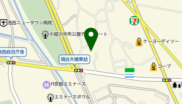 愛の家グループホーム 京都洛西の地図画像