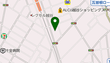 東彩ガス 越谷ショールームの地図画像