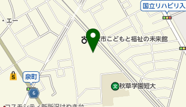 武州ガス 新所沢サービス店の地図画像