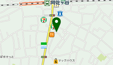 阿佐ヶ谷アルシェの地図画像