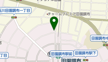 ピアノサロンノア 田園調布店の地図画像