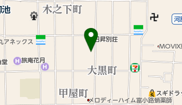 ピースホステル三条の地図画像