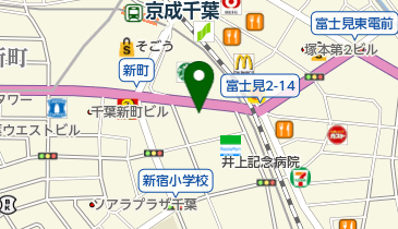 株式会社セントメディア 千葉支店の地図画像