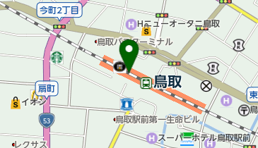 お菓子の壽城 鳥取シャミネ店の地図画像