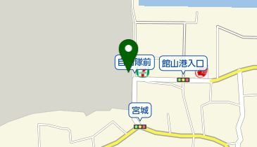 館山航空基地の地図画像