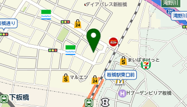 筑前屋 板橋店の地図画像