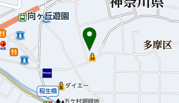ピピロハス・ヨーガ&コンディショニングセンター 向ヶ丘遊園店の地図画像