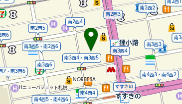 Hana Contact(ハナ コンタクト)の地図画像