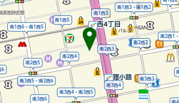 スリムビューティーハウス 札幌ピヴォ店の地図画像