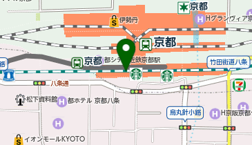 カランコロン京都 ASTY京都店の地図画像