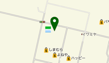 うさちゃんクリーニング 平鹿病院通店の地図画像
